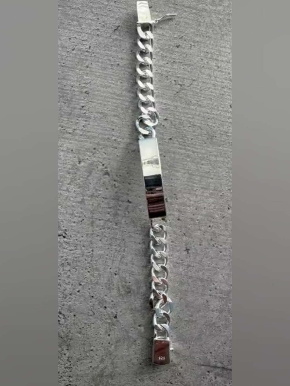 925 Sterling Silver Chain Bracelet